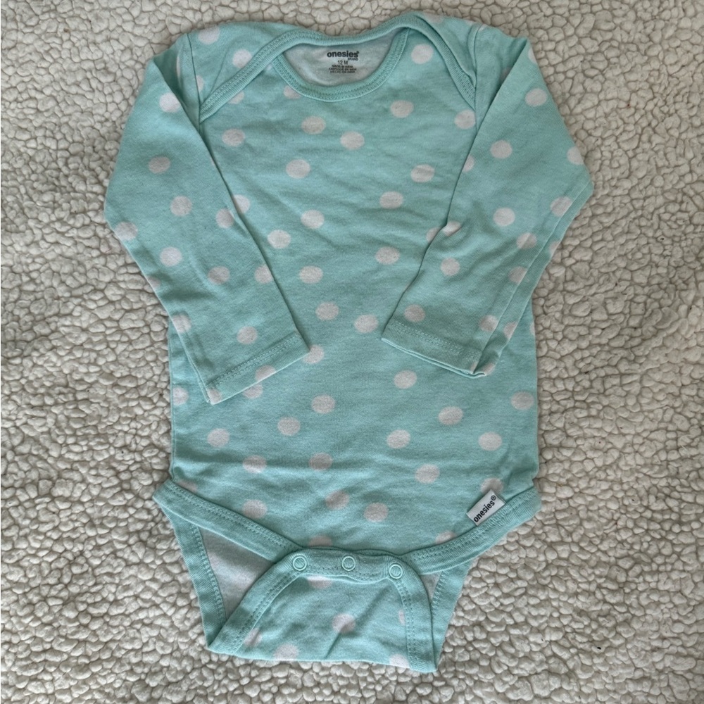 Onesies brand polka dot onesie 12 months